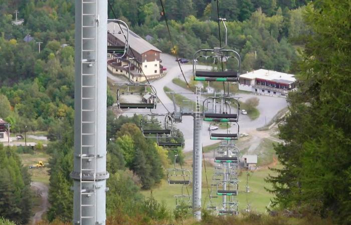 alpine skiing is over, the ski lifts will be dismantled