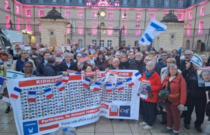 Terrorist attack of October 7: a march brought together around 150 people yesterday in Dijon