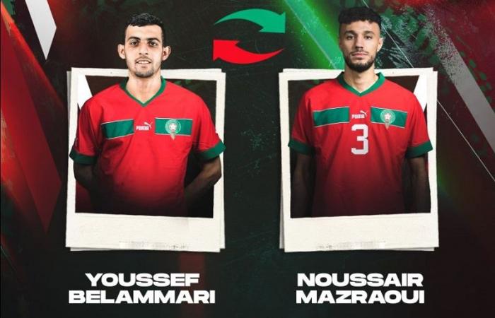 CAN 2025 qualifiers: Walid Regragui summons Youssef Belammari following the injury to Noussair Mazraoui