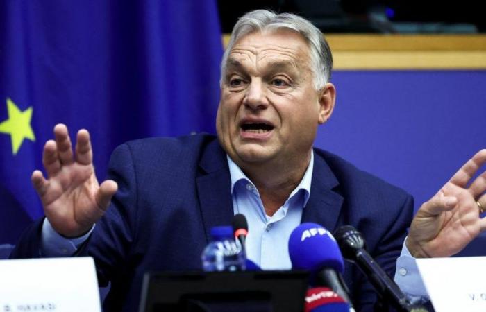 Hectic return to Europe for Orban in Strasbourg