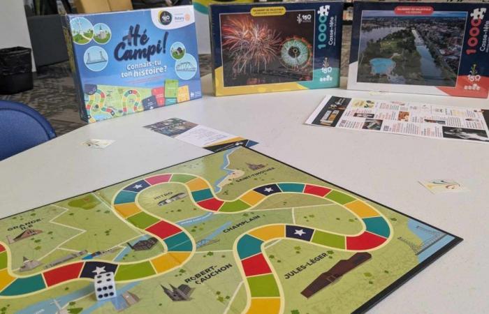 A game and puzzles to share the history of Salaberry-de-Valleyfield