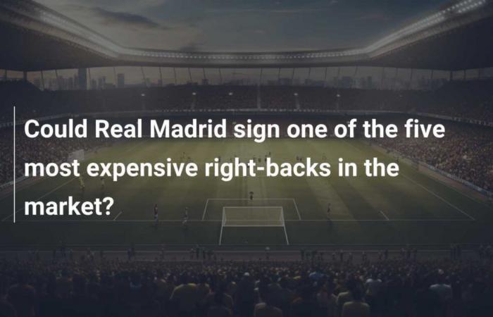 Could Real Madrid sign one of the five most expensive right-backs in the market?