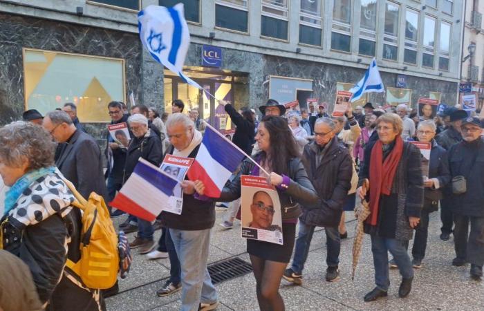 Terrorist attack of October 7: a march brought together around 150 people yesterday in Dijon