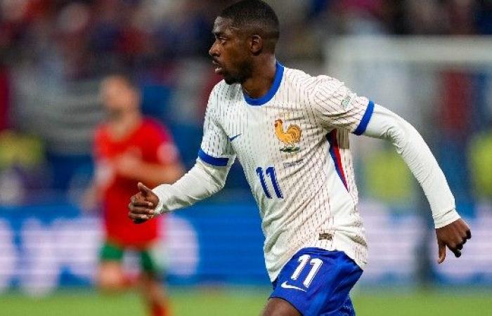 Ousmane Dembélé changes number in the French team –