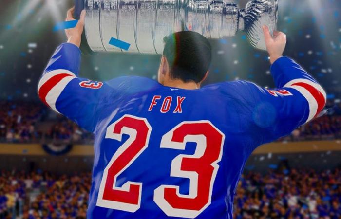 NHL 25 predicts the New York Rangers will win the Stanley Cup next year