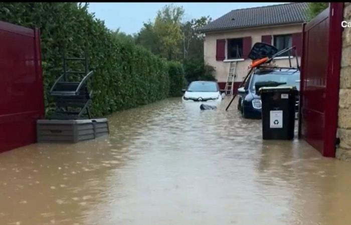 “In two, three hours it was a disaster”: significant flooding, houses under water… The impressive images of the 90 mm fell in the Rhône and Ain