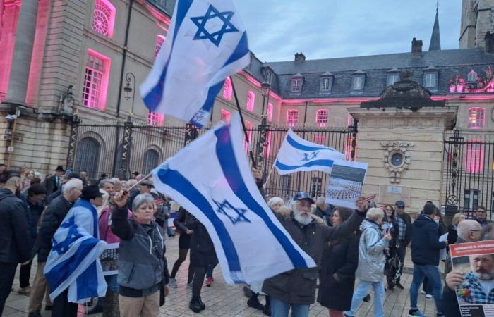 Terrorist attack of October 7: a march brought together around 150 people yesterday in Dijon