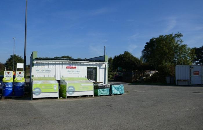 Serial vandalism in the recycling centers of the Morbihan center