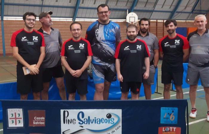 Salviac. Mixed results for the 2nd day of the table tennis championship