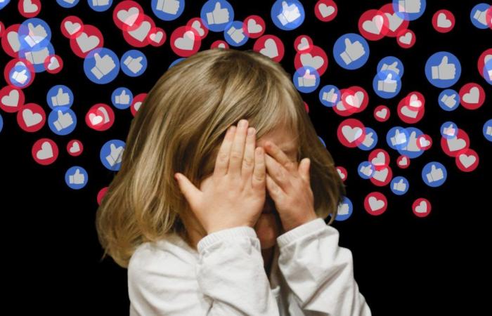 What do children under 13 do on social media?