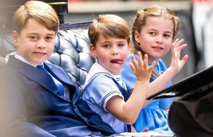 George, Charlotte and Louis: this is how their wardrobe is recycled