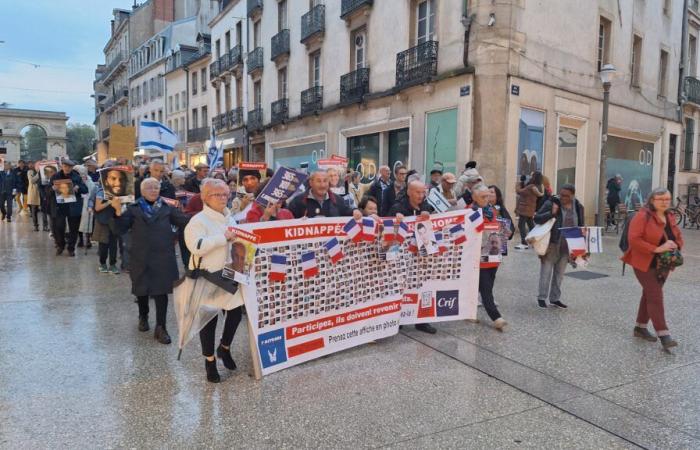 Terrorist attack of October 7: a march brought together around 150 people yesterday in Dijon