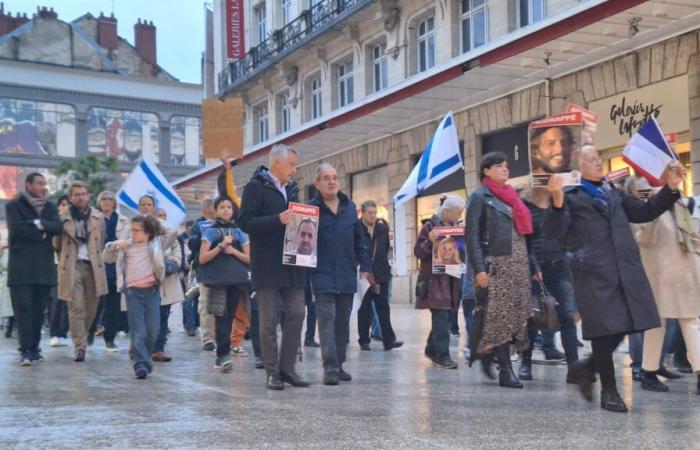 Terrorist attack of October 7: a march brought together around 150 people yesterday in Dijon