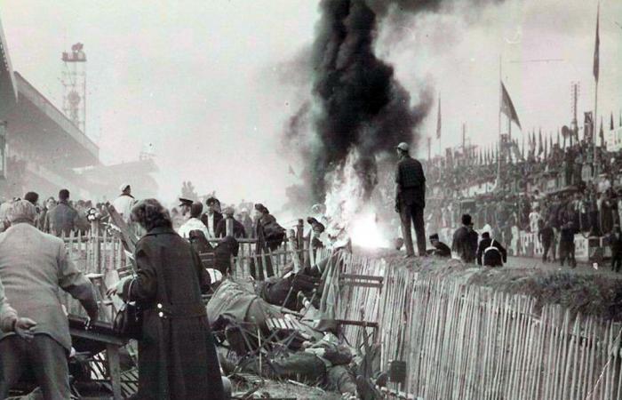 What happened on the 24 Hours of Le Mans circuit on June 21, 1955?