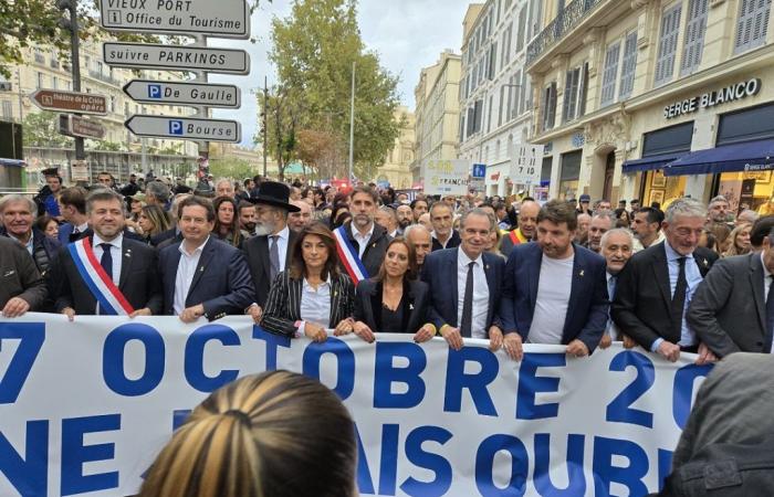 Israel. Terrorist attack of October 7: Marseille remembers in unity and contemplation