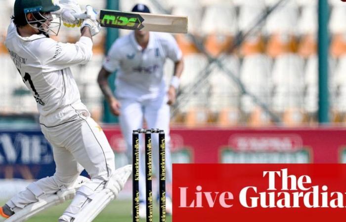 Pakistan v England: first men’s cricket Test, day two – live | Cricket