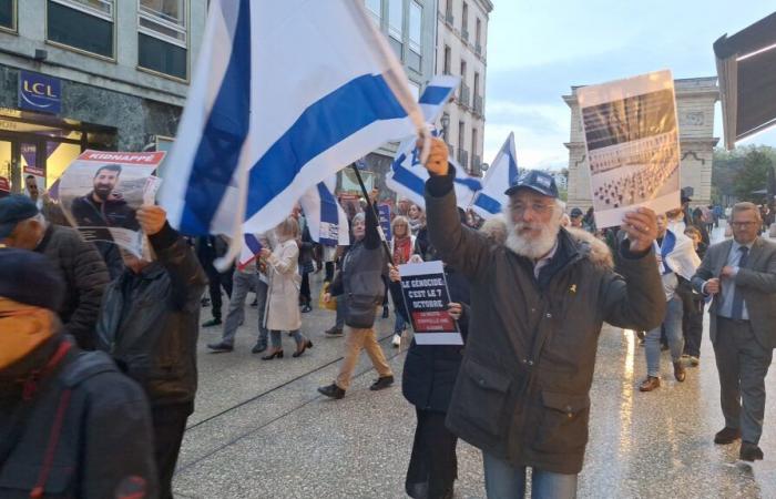 Terrorist attack of October 7: a march brought together around 150 people yesterday in Dijon