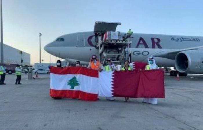 Qatar inaugurates “airlift” to Lebanon