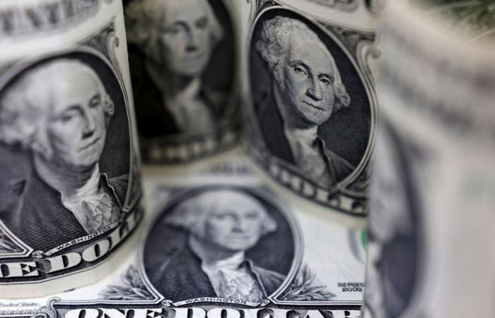 Dollar remains stable ahead of Fed minutes, New Zealand dollar falls after interest rate cut.