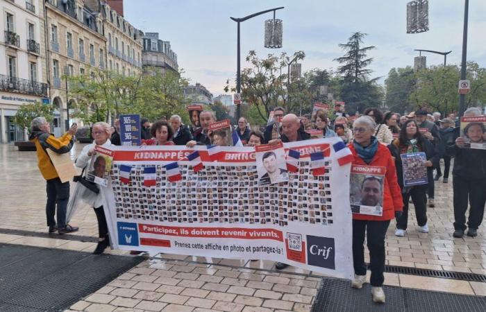 Terrorist attack of October 7: a march brought together around 150 people yesterday in Dijon