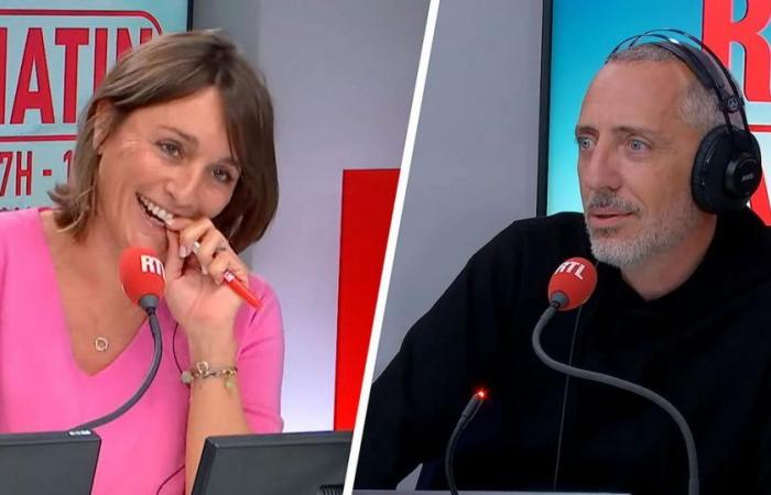 Amandine Bégot destabilizes Gad Elmaleh on RTL