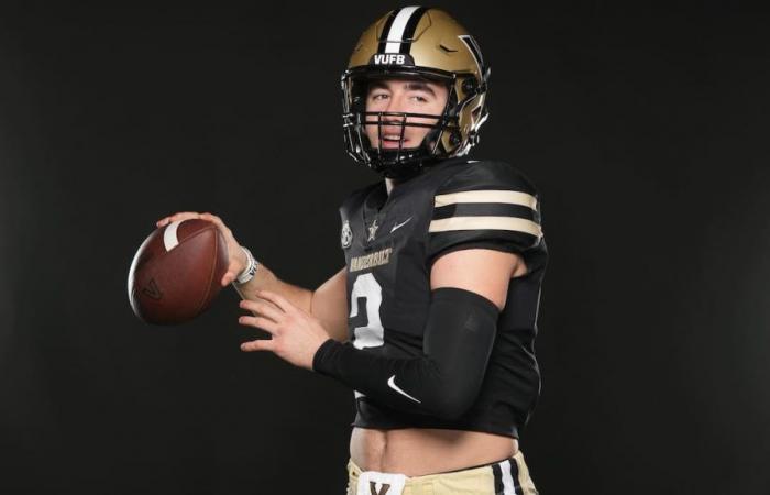 NCAA football: a Quebec player experienced the Vanderbilt miracle