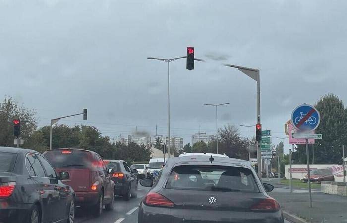 In Cholet, traffic jams are getting longer on the southern ring road: the traffic lights will be revised