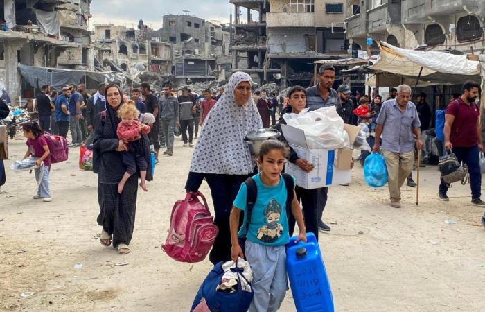 Northern Gaza Strip again forced into evacuations