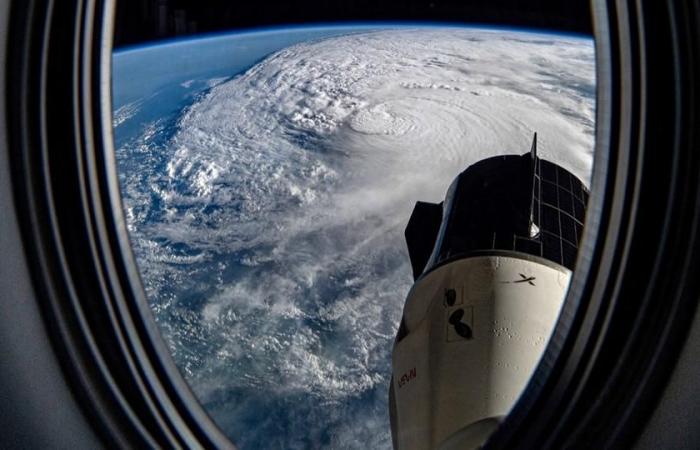 Impressive images of the storm seen from space go viral