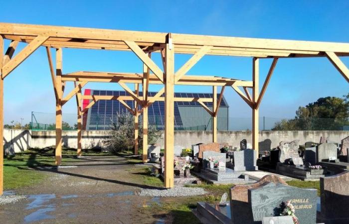 In Loire-Atlantique, a town equips its cemetery with photovoltaic panels