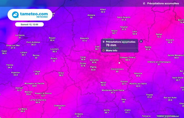 the department of Seine-et-Marne goes into red alert! Flood alert