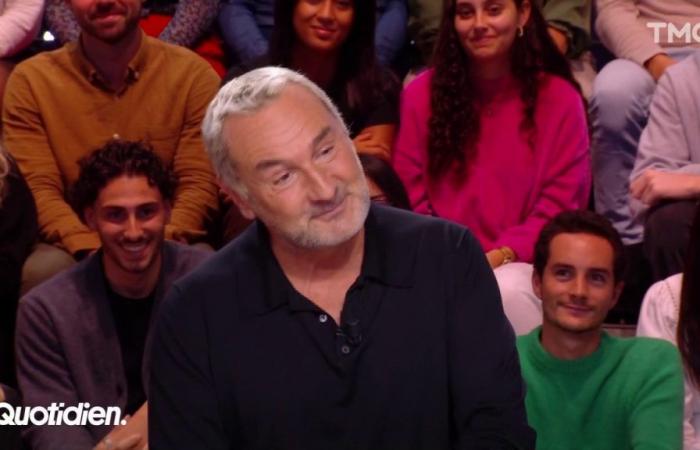 Daily: Gilles Lellouche changes his look, and Yann Barthès doesn’t miss it