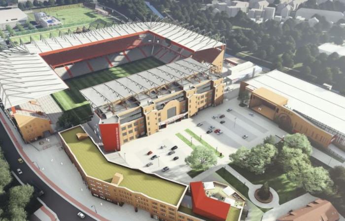 the Union Berlin stadium will have 32,500 standing places