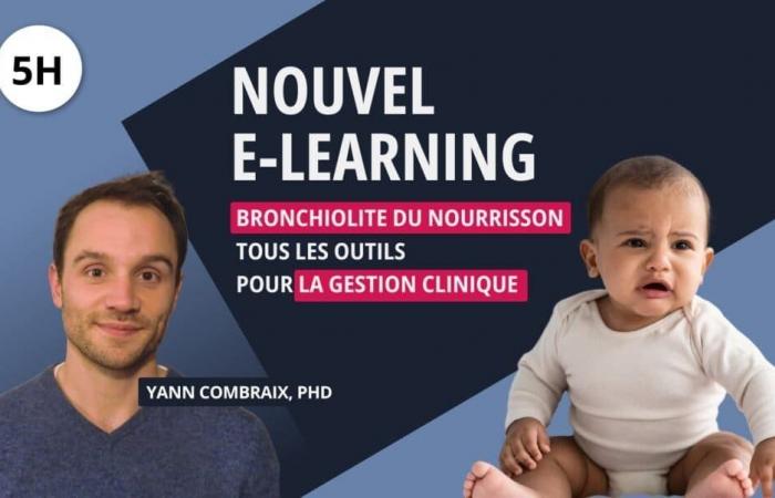 Comprehensive e-learning management of bronchiolitis