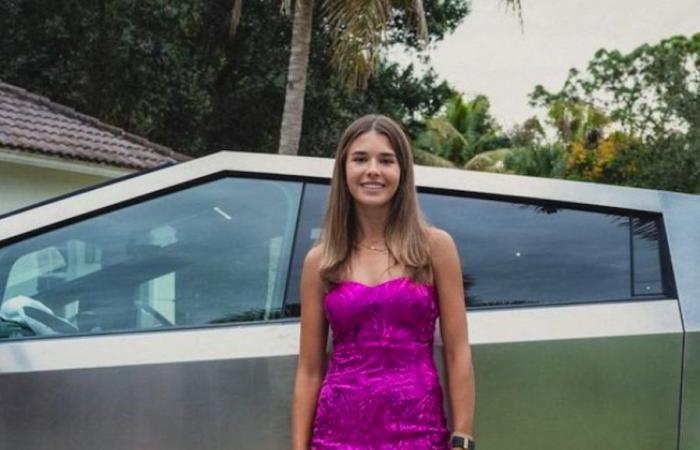 Donald Trump’s granddaughter arrives at school in a Tesla Cybertruck