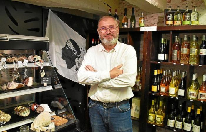 The only Corsican grocery store in Finistère is in Quimper