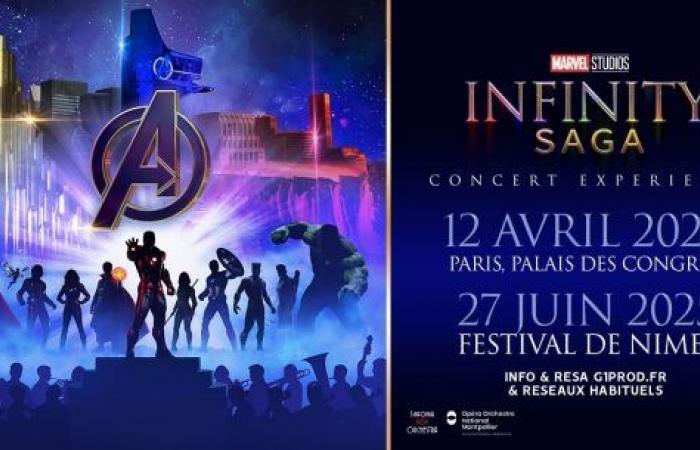 Marvel Infinity Saga: The official MCU concert film is coming to France!