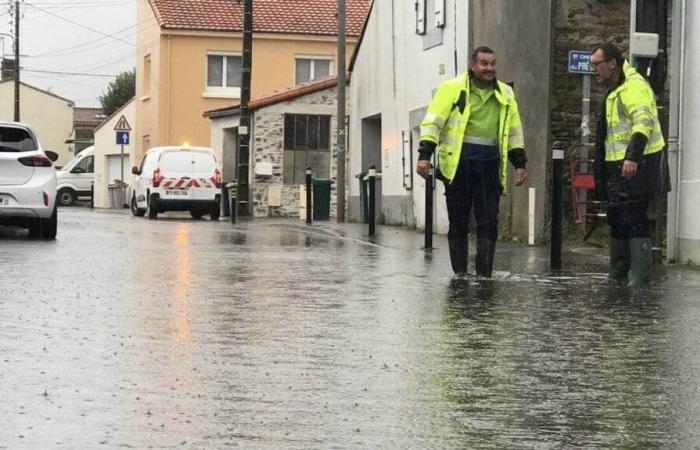 Pays de Retz flooded, trains canceled… The Kirk depression waters the Loire-Atlantique