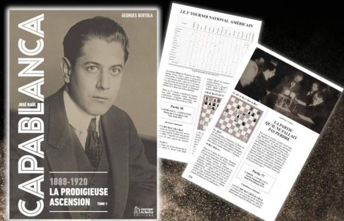 Chess book – Capablanca – Georges Bertola’s new book, dedicated to Capablanca, is available! – News