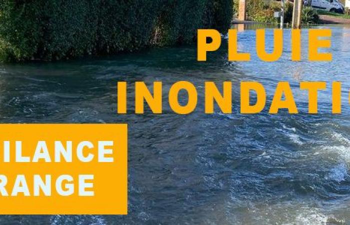 News – Orange warning for rain-flood Thursday 10/10/2024 – illiwap news from Condécourt Town Hall