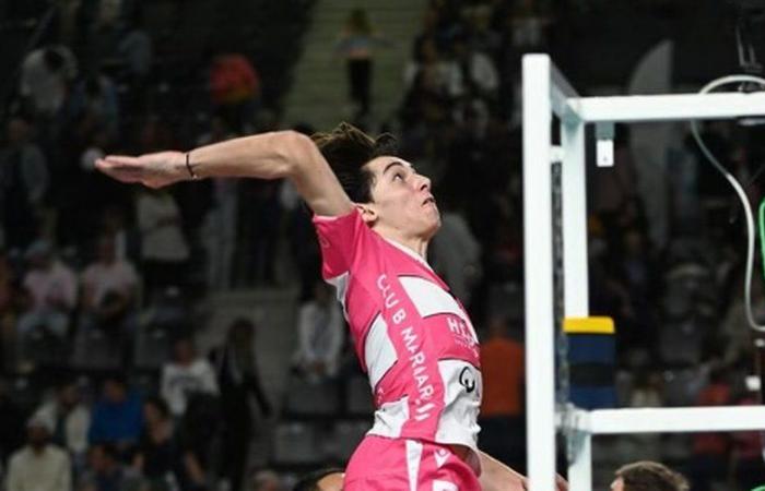 Volleyball: the first point in a professional team for the very young Narbonnais Tom Colomb