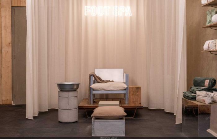 Well-being: Birkenstock opens a pop-up foot spa in a concept store in Paris