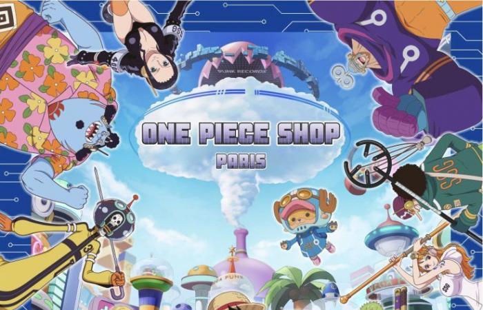 One Piece: A giant immersive store with café and exhibition, opens in Paris for its 25th anniversary