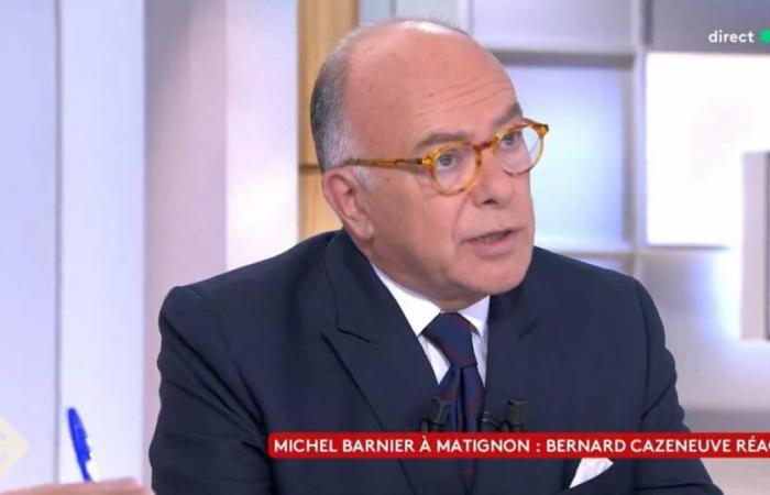 Cazeneuve “does not want Barnier to fail” and fears a “perilous situation”