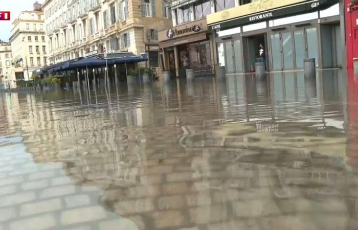 A month of rain in two hours: images of brutal floods in Marseille