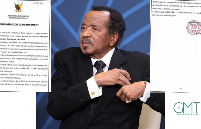 Cameroon: government denial of rumors about the death of Paul Biya | Gabonmediatime.com