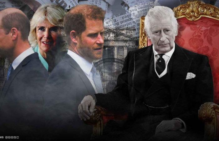 The throne struggle between William and Harry… Preparations for “Charles’ funeral” create a crisis