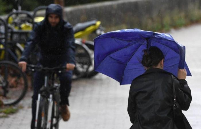 the “rains will increase in intensity during the day” in Loire-Atlantique