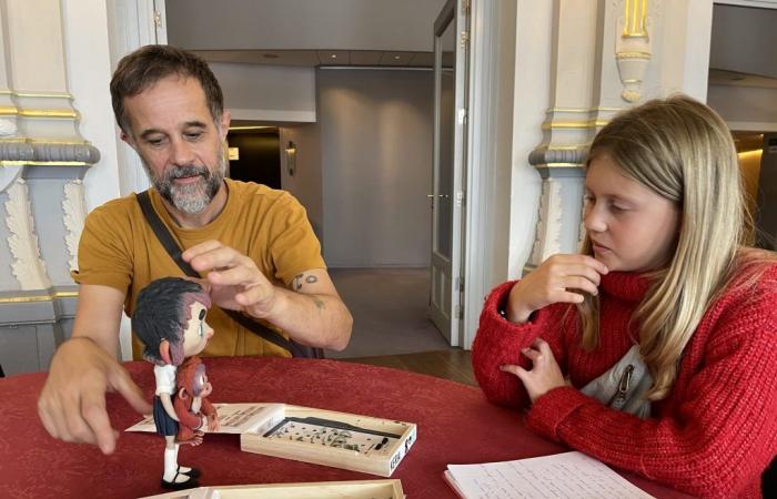 Héloïse, 12 years old, interviewed Claude Barras, the director of the film “Sauvages”