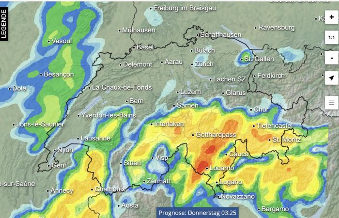 Ex-Hurricane Kirk brings squalls and heavy rain